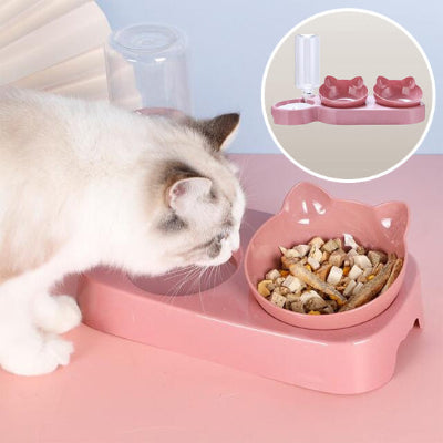 gamelle-chat-rose