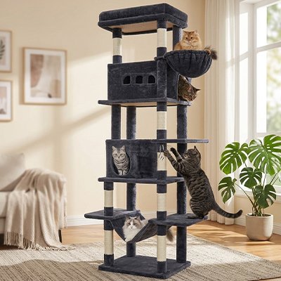 Arbre à Chat xxl  gris