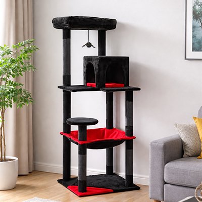 Arbre à Chat  noir
