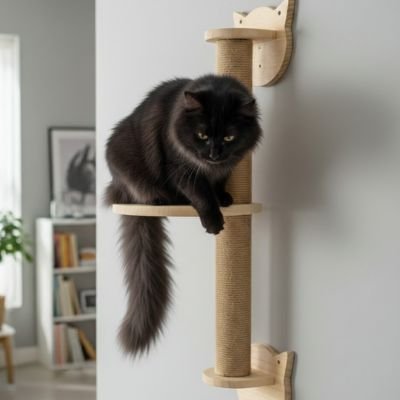 Arbre a Chat mural amusant
