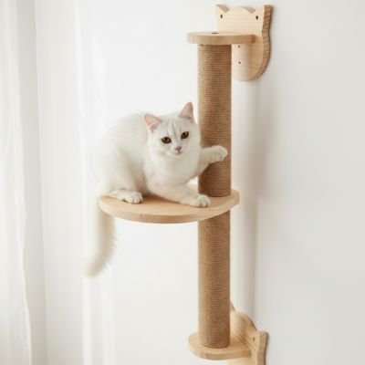 Arbre a Chat mural confortable