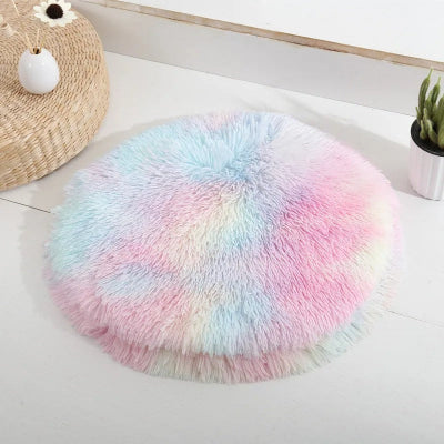 coussin-chat-arc-en-ciel