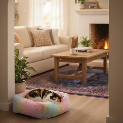 Coussin pour Chat pratique