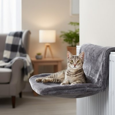 Hamac pour Chat gris