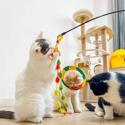 JOUET POUR CHAT - POMPON™ - MON CHAT CHIC