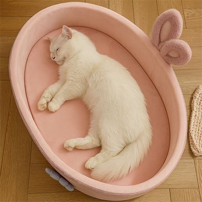 Panier pour chat mignon 